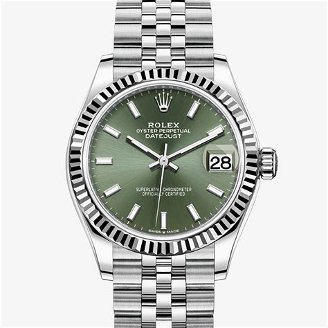 rolex oystersteel and white gold